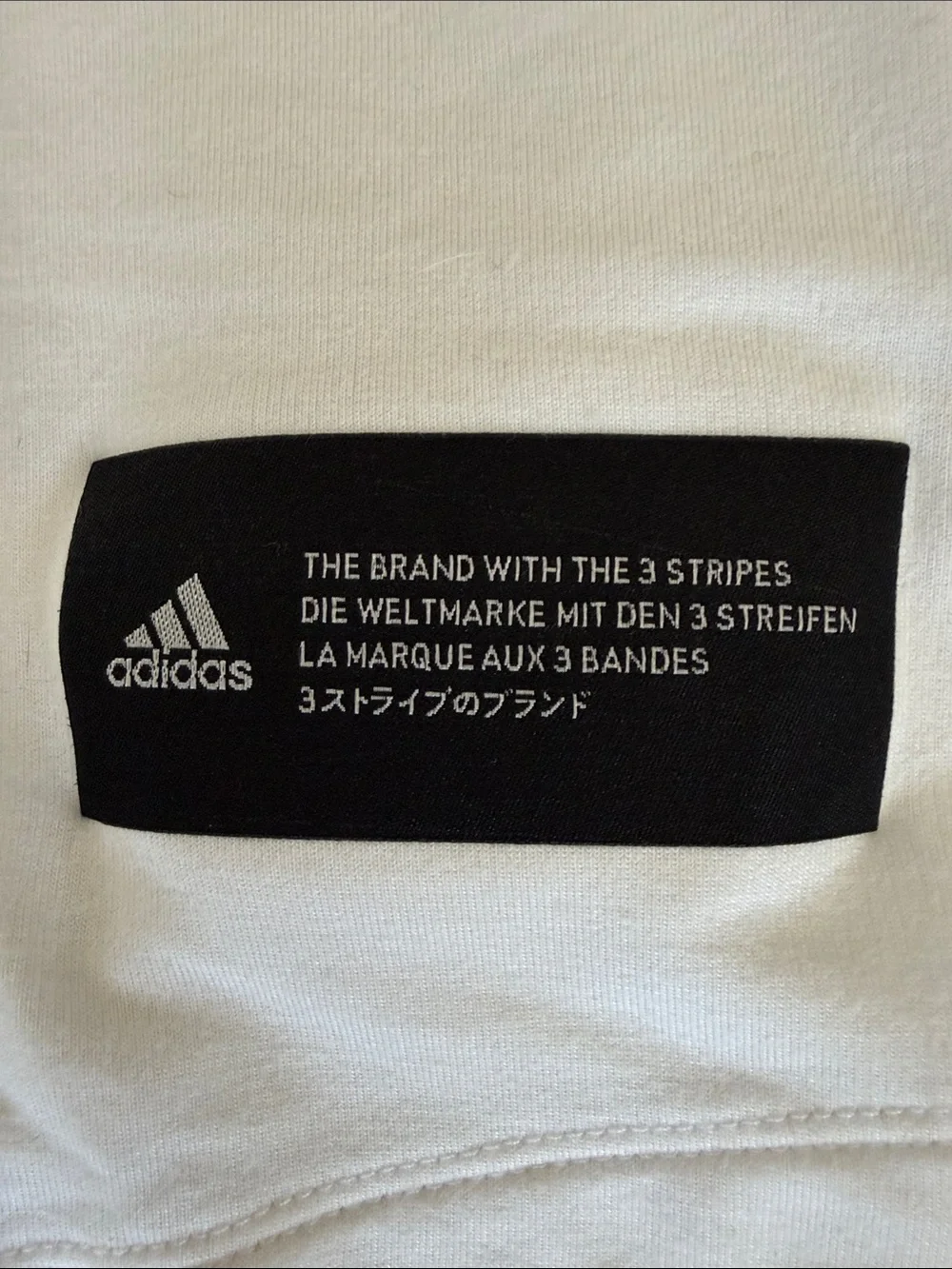 adidas Men’s White Short Sleeve Crew Tee
